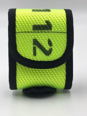 Meldertasche Swissphone Boss- Neon grün/ 112 Vorne