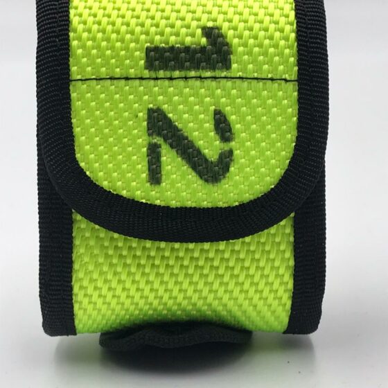 Meldertasche Swissphone Boss- Neon grün/ 112 Vorne