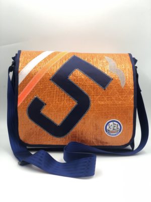 Messenger Bag XL Orange "EINZELSTÜCK"