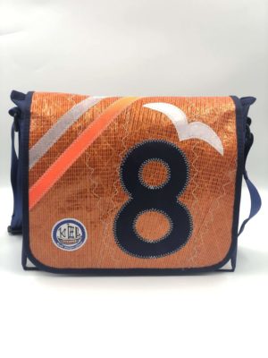 Messenger Bag L- Orange Vorne