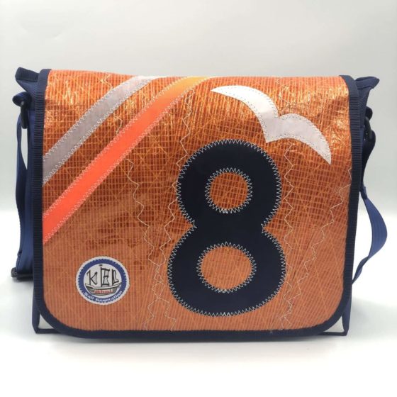 Messenger Bag L- Orange Vorne