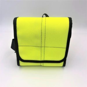 Messenger Bag Feuerwehrschlauch- Neon gelb