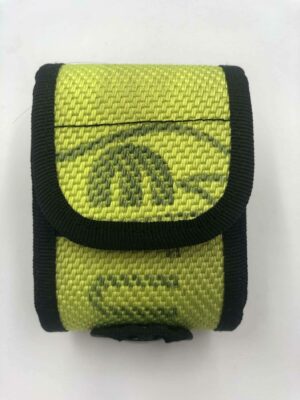 Meldertasche Neon grün- Flammen Logo