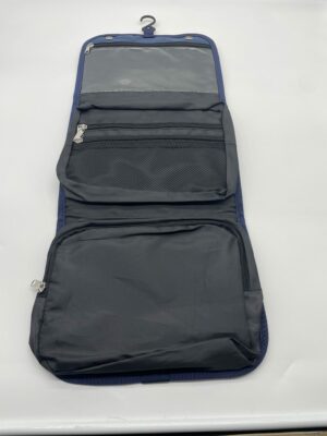 Kulturtasche zum aufhängen- weiß-Segel rot – Bild 3